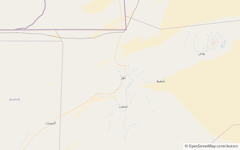 Azougui location map