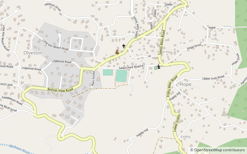 Salem Oval location map