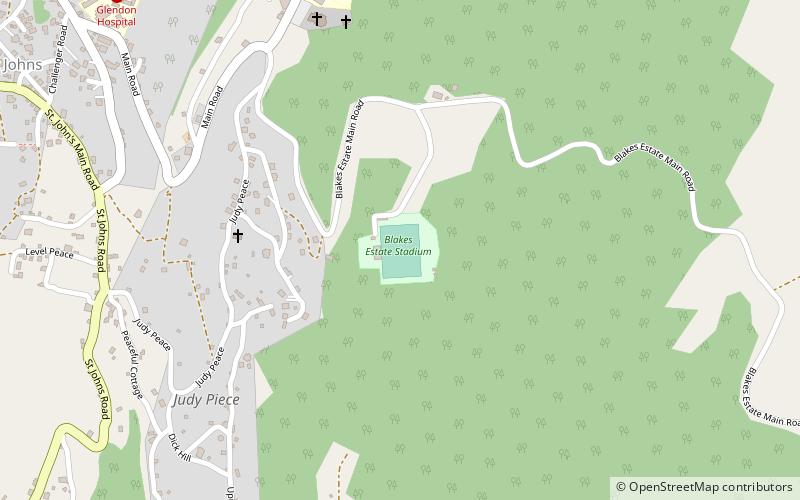 Estadio Blakes Estate location map