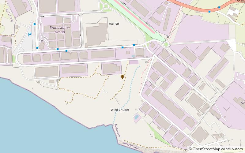 Ħal Far location map