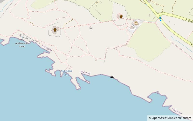 Ħamrija Tower location map