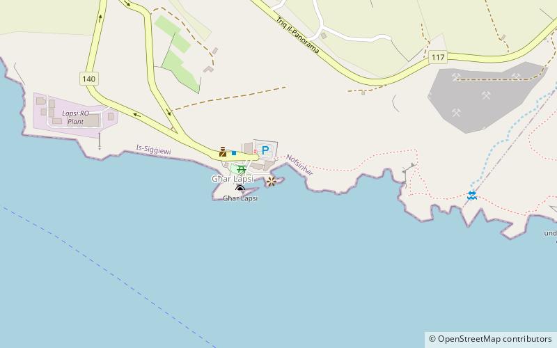 Għar Lapsi location map