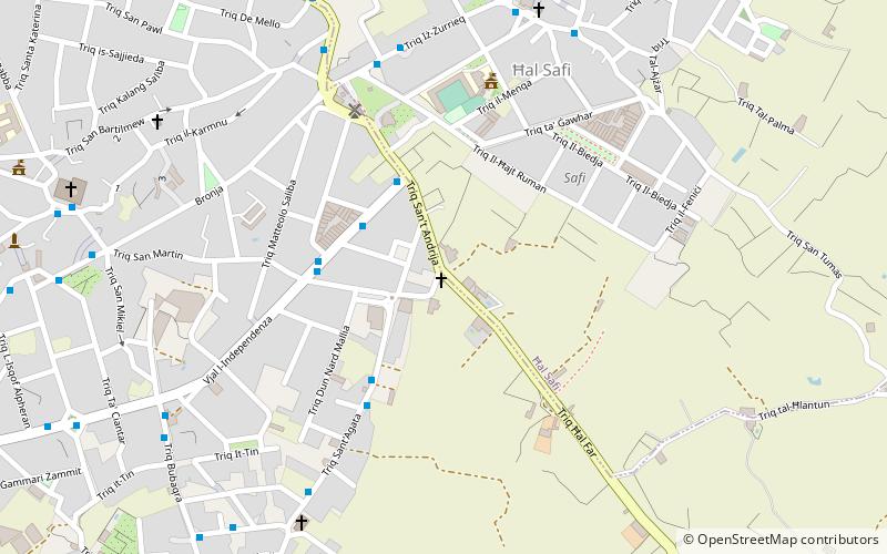 St Agatha's Chapel location map