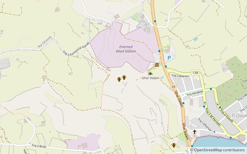 Ta' Kaċċatura location map