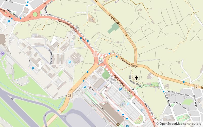 hal resqun catacombs hal luqa location map