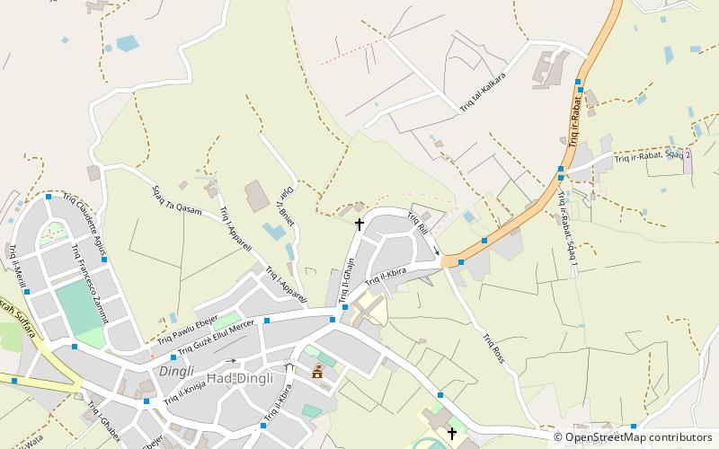 Chapel of St Domenica location map