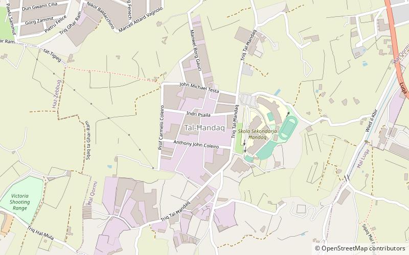 Tal-Ħandaq location map