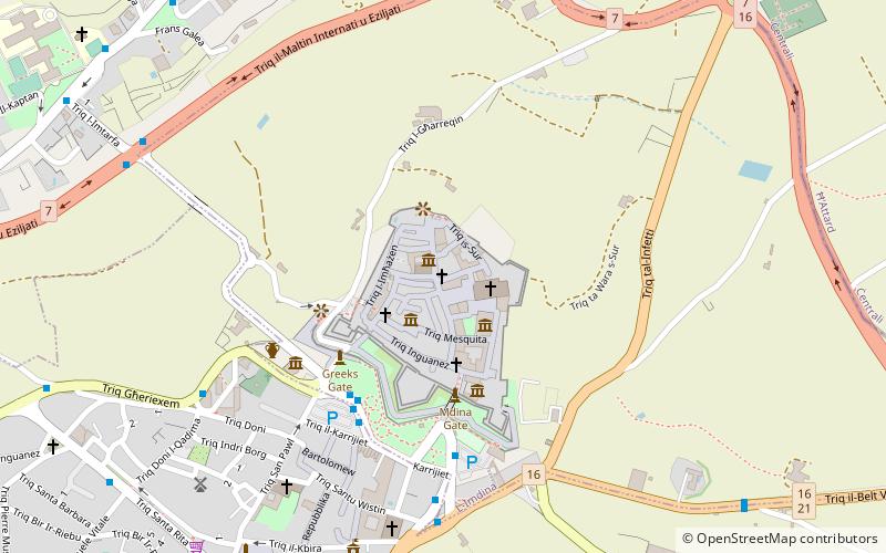 St Roque's Church location map