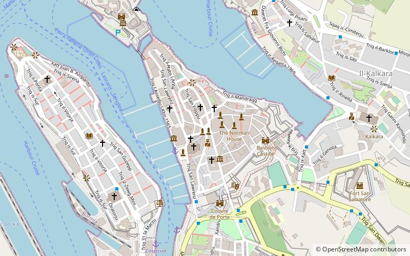 Birgu Clock Tower location map