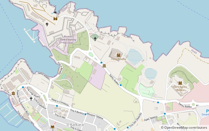 Fuerte Rinella location map