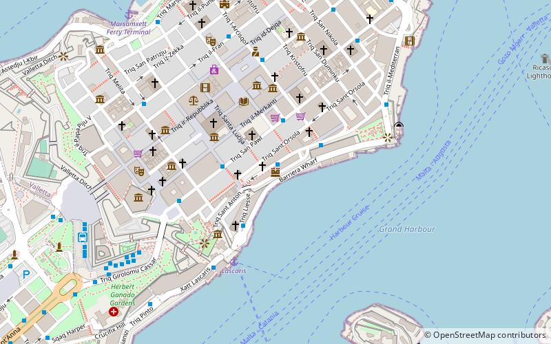 St. Barbara Bastion location map