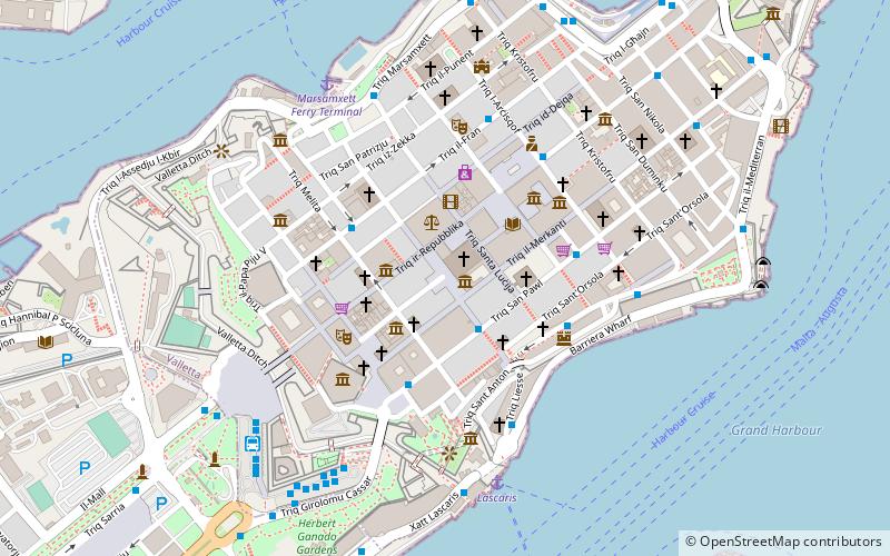 St John's Square location map
