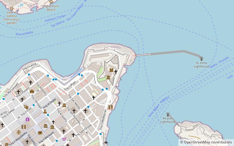 Chapel of St Anne location map