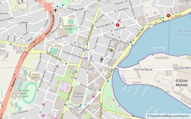Gżira location map