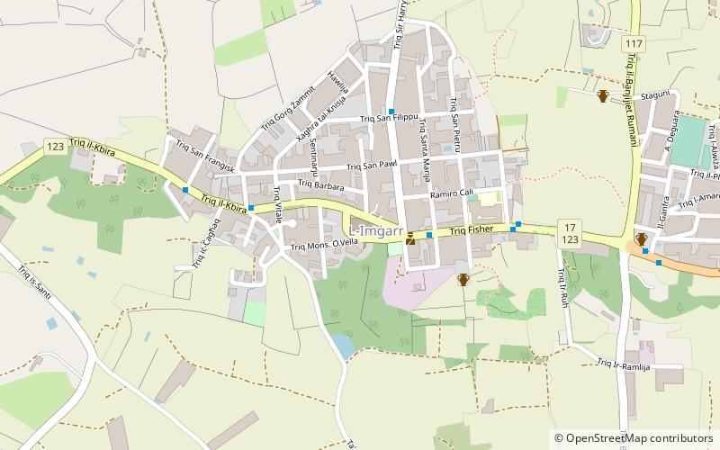 Mgarr Church location map