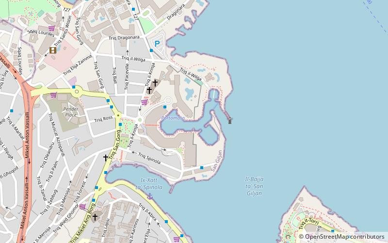 Portomaso Marina - Malta location map