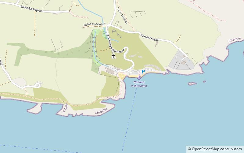 Ħondoq ir-Rummien location map