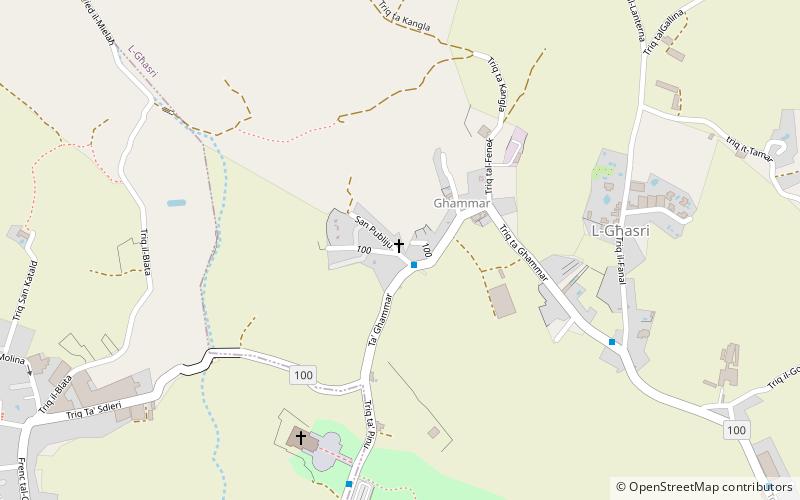 St Publius' Chapel location map