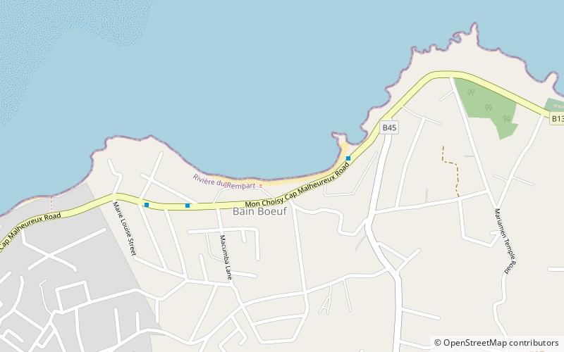 Bain Boeuf location map