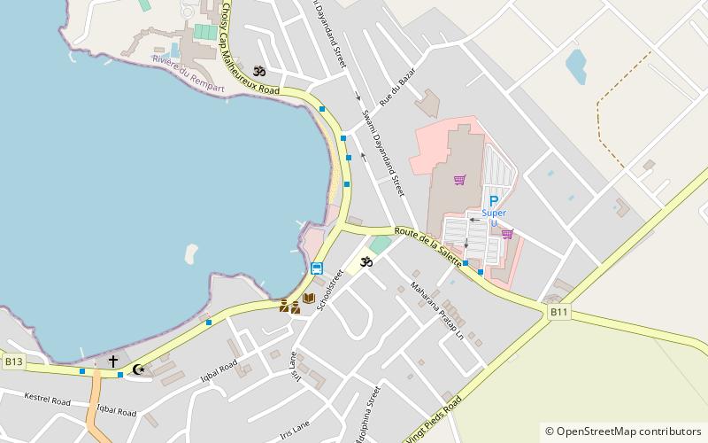 grand baie plaza grand bay location map