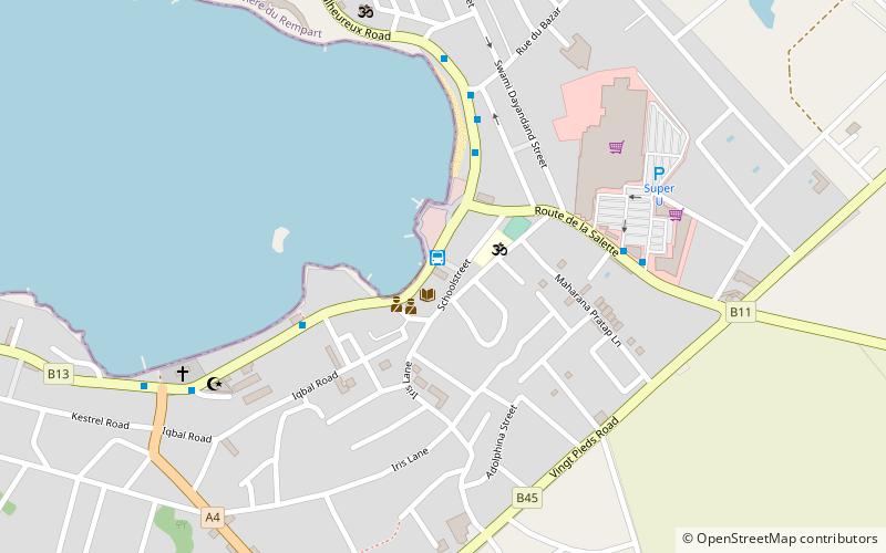 Grand Baie location map