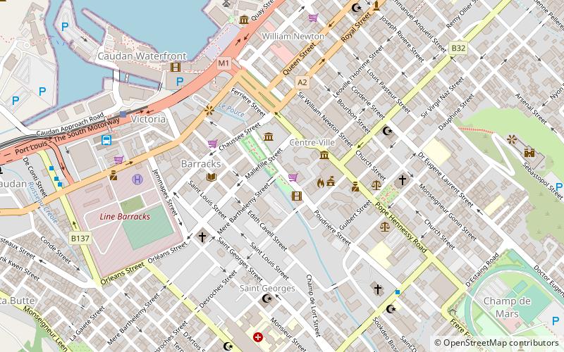 mere barthelemy street port louis location map