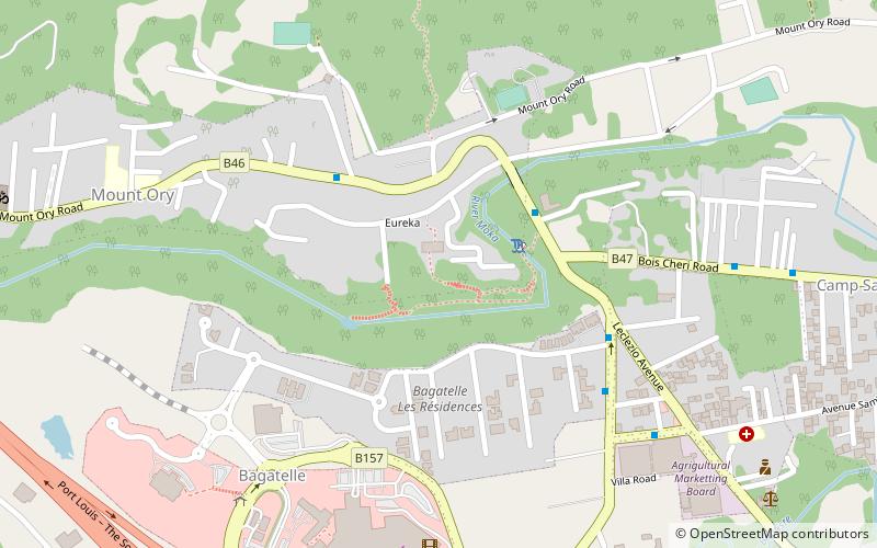 Moka location map