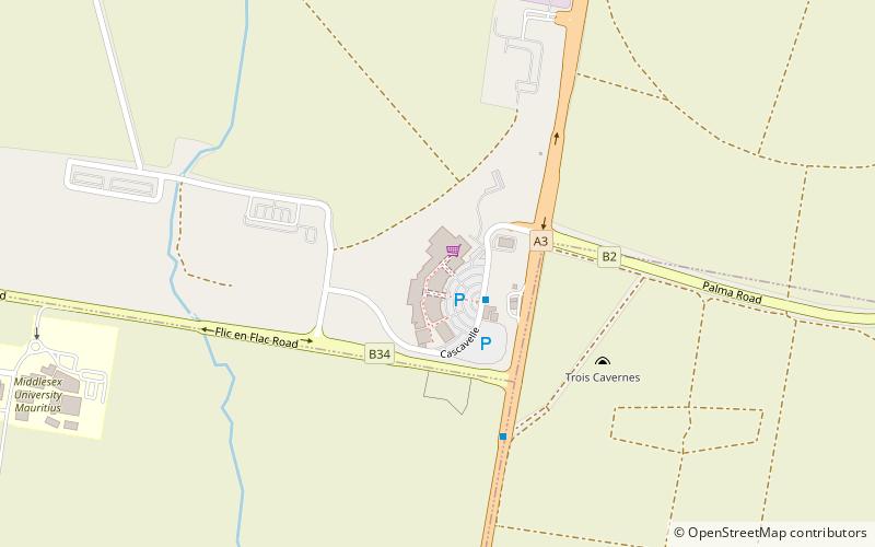 cascavelle shopping village mauritius island location map