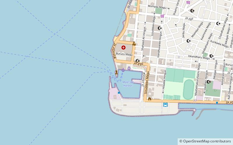 Tsunami Monument location map