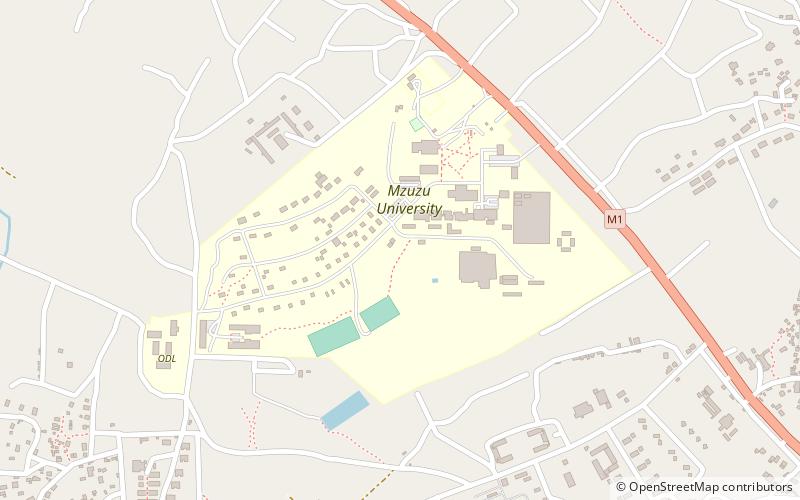 Uniwersytet Mzuzu location map