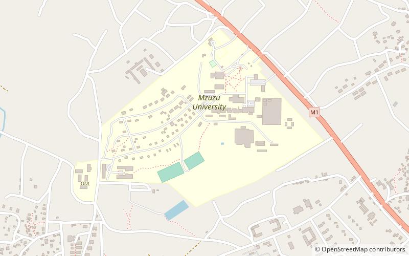 Universität Mzuzu location map