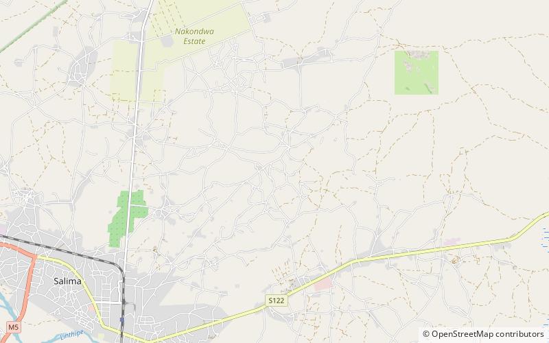 Distrito de Salima location map