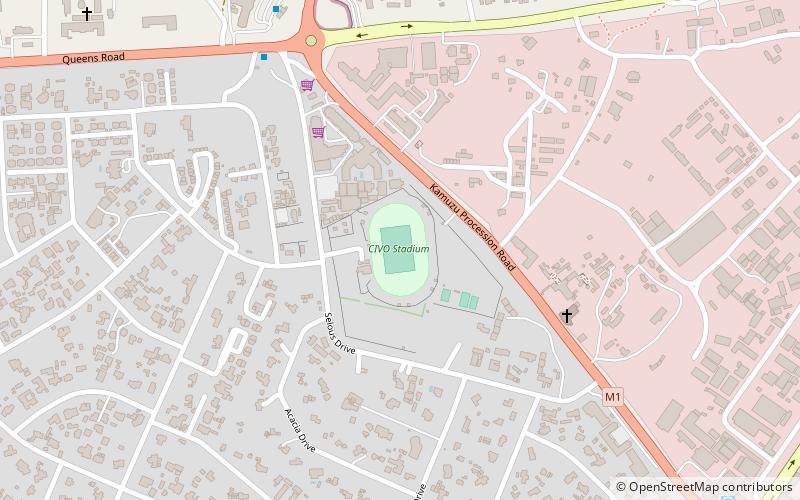 CIVO Stadium location map