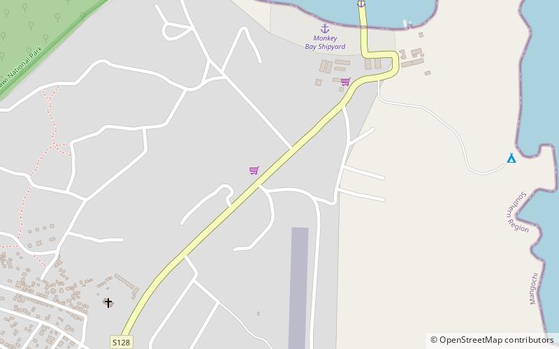 Monkey Bay location map