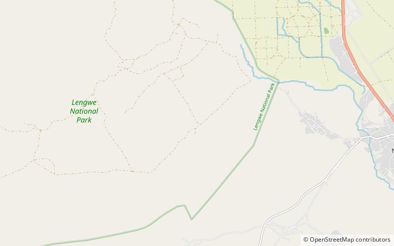 jasi hide lengwe national park location map