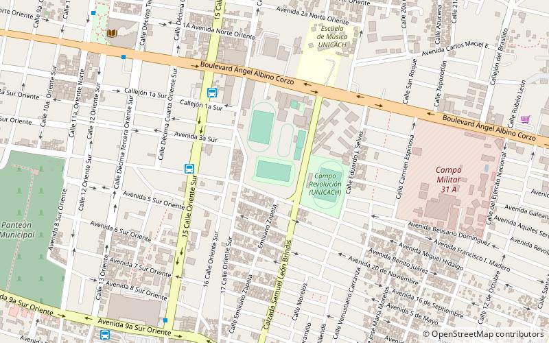 Estadio Samuel León Brindis location map