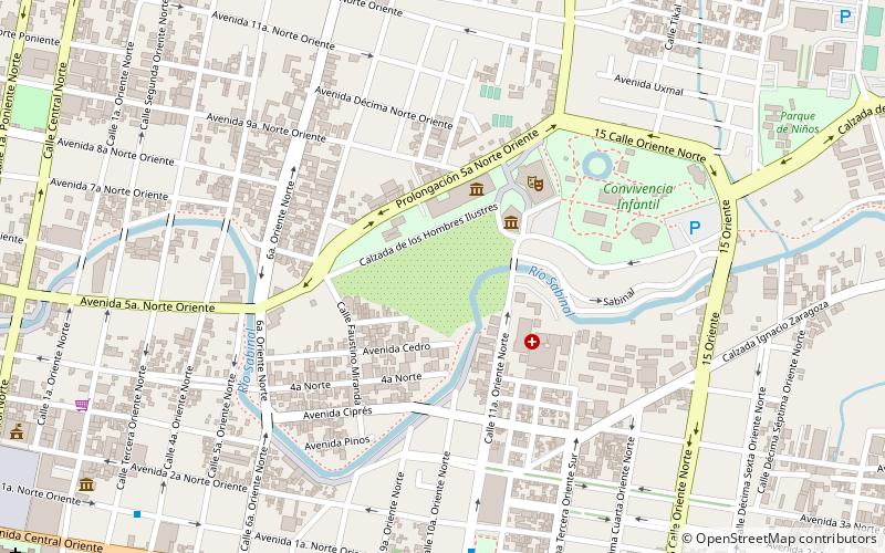 Faustino Miranda Botanical Garden location map