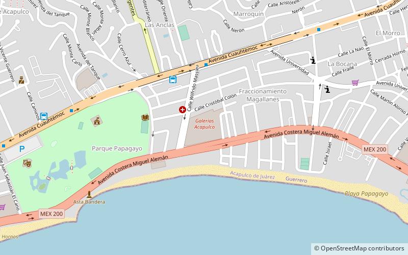 Galerías Acapulco location map