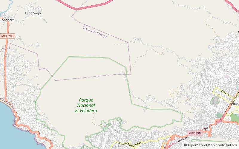 Cerro El Veladero location map