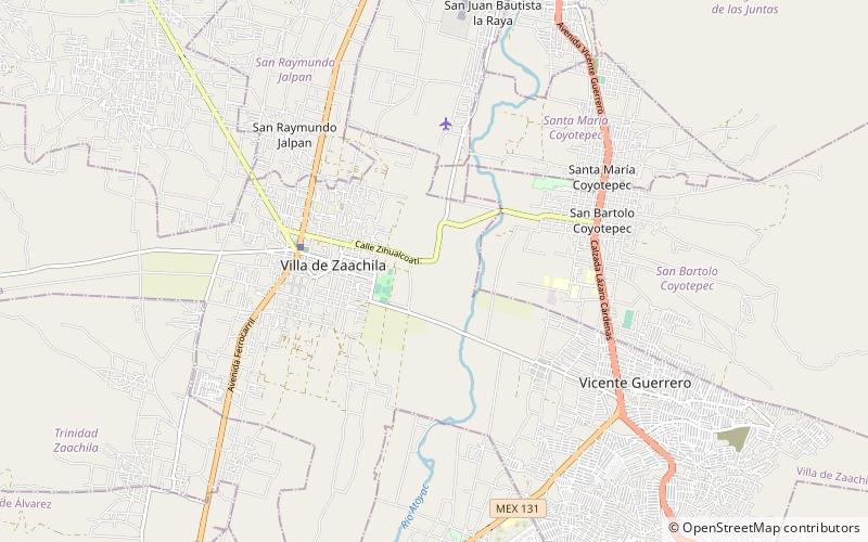 Zaachila District location map