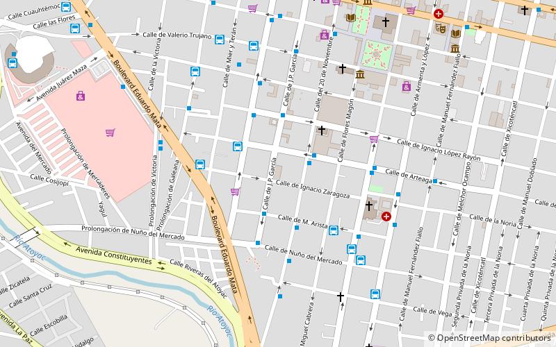 Mercado de Artesanías location map