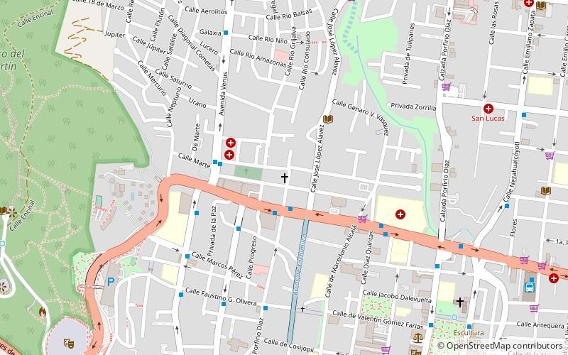 pochote xochimilco oaxaca location map