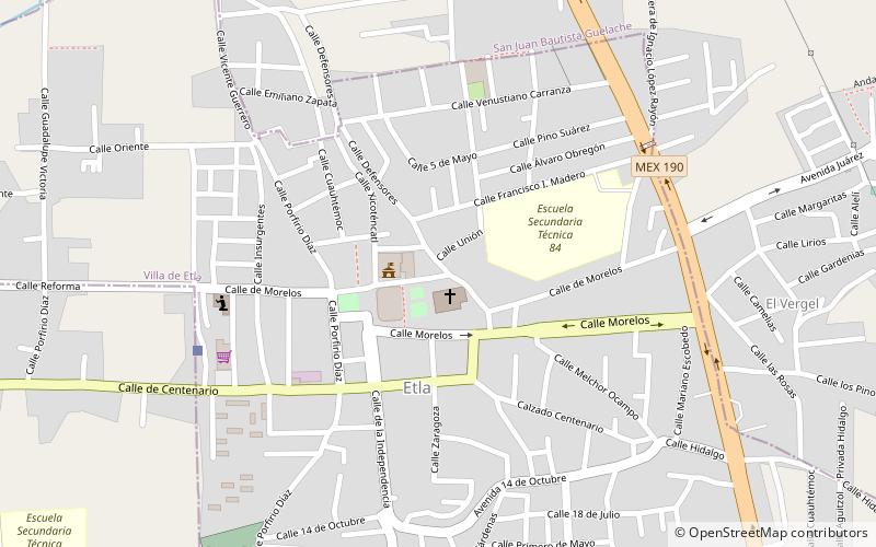 etla district villa de etla location map