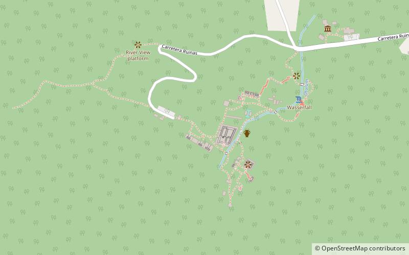 ruinas de palenque chiapas location map