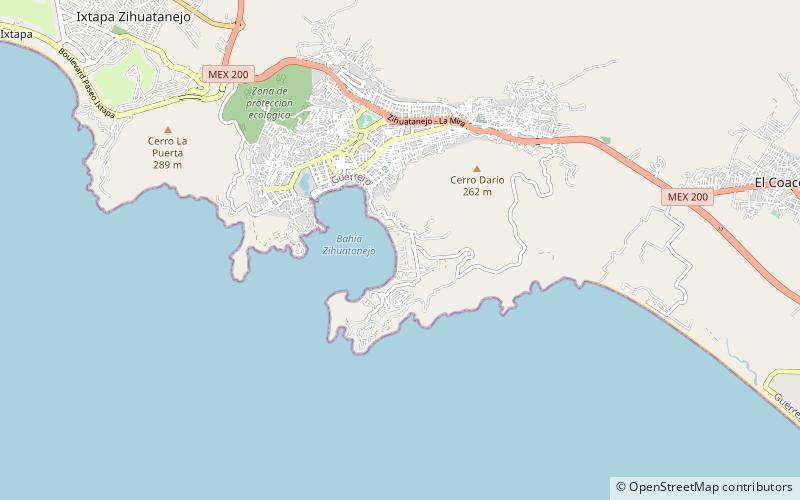 Playa La Ropa location map