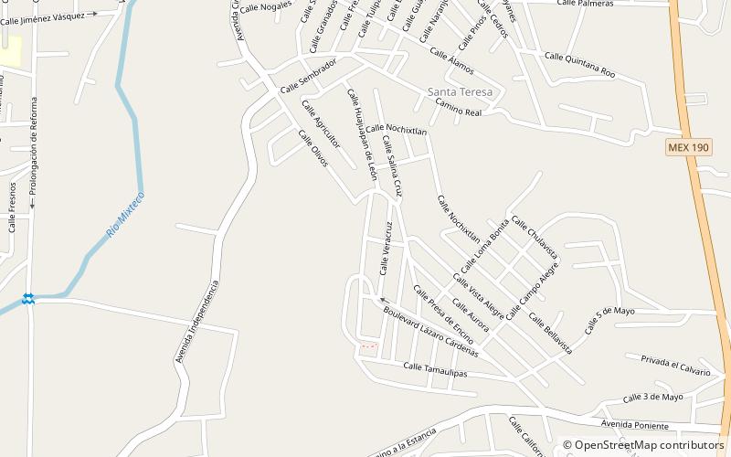 distrito de huajuapan huajuapan de leon location map