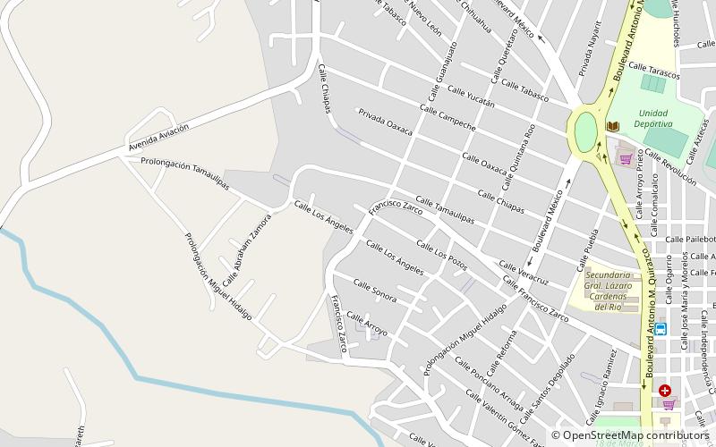 Las Choapas location map