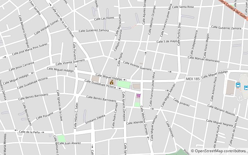 Acayucan location map