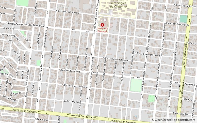 Municipio Othón P. Blanco location map