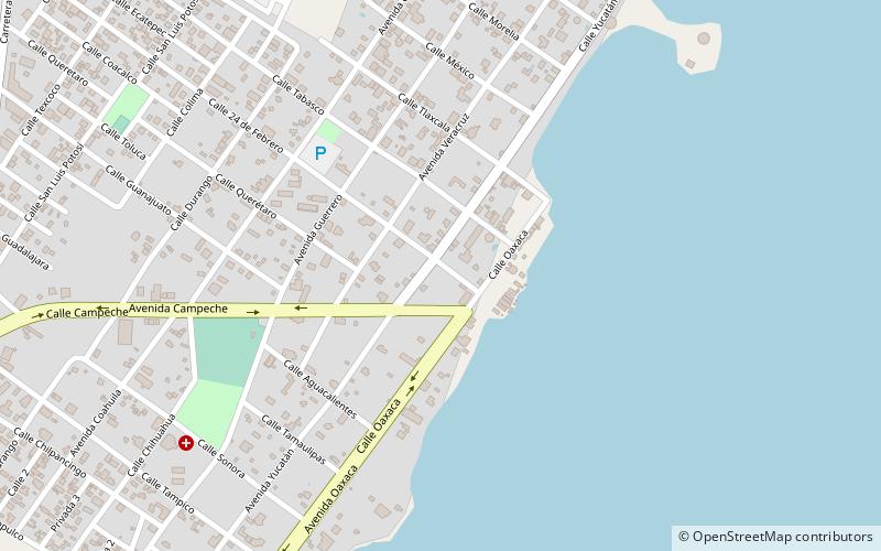 Calderitas location map